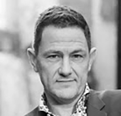 Profile picture in black and white of Pieter Geeraerts