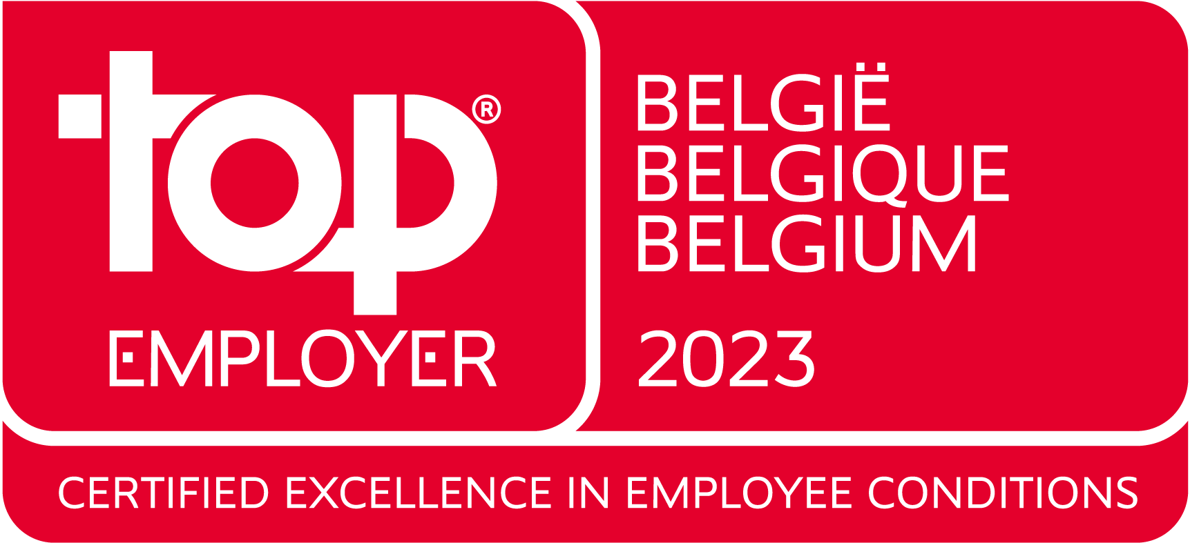 top employer belgium 2023